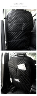 Universal Car Backseat Anti-Kick Protector With Organizer Pockets Prily