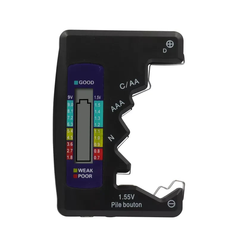 Universal Digital LCD Batteries Tester / Checker Prily