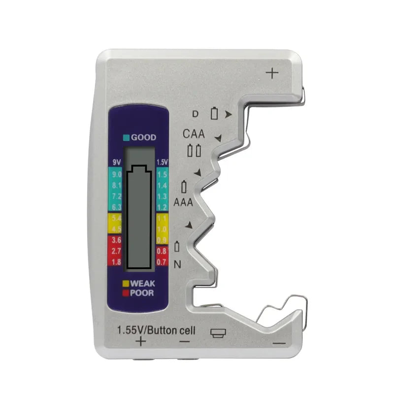 Universal Digital LCD Batteries Tester / Checker Prily