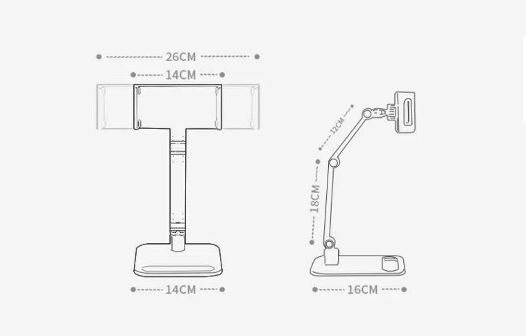 Universal Expandable 360° Rotation Versatile Monitor Holder Prily