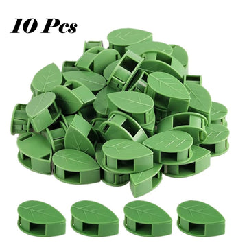 10Pcs Plant Climbing Wall Fixture Clips with Adhesive Sticker