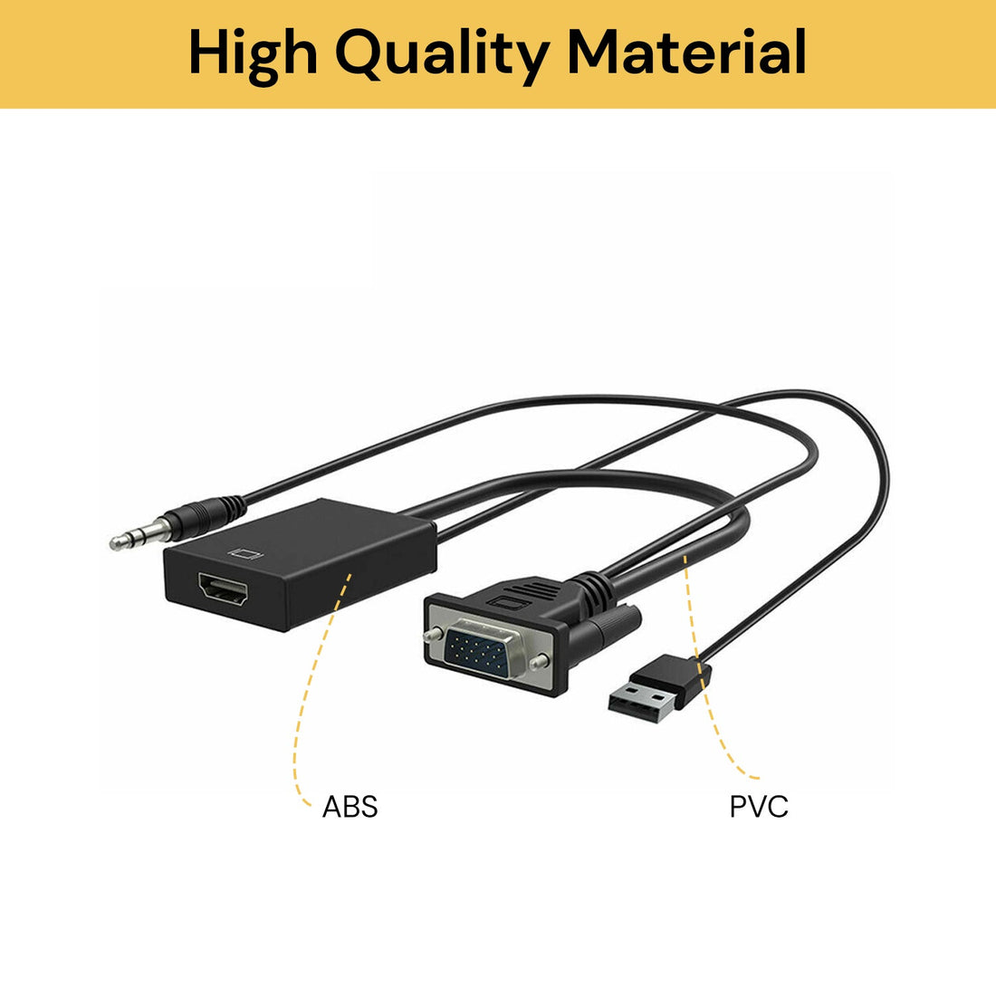 VGA to HDMI Converter Adapter