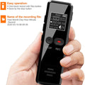 Vandlion™ V90 Digital Noise Reduction Smart Sound Recorder Dictaphone Prily