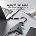 Vention Universal 4 Ports USB Splitter for Laptops, PC & Smartphones Prily