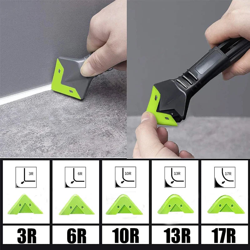 Versatile 5 in 1 Sealants Scraper Remover & Caulk Finisher Tool Prily