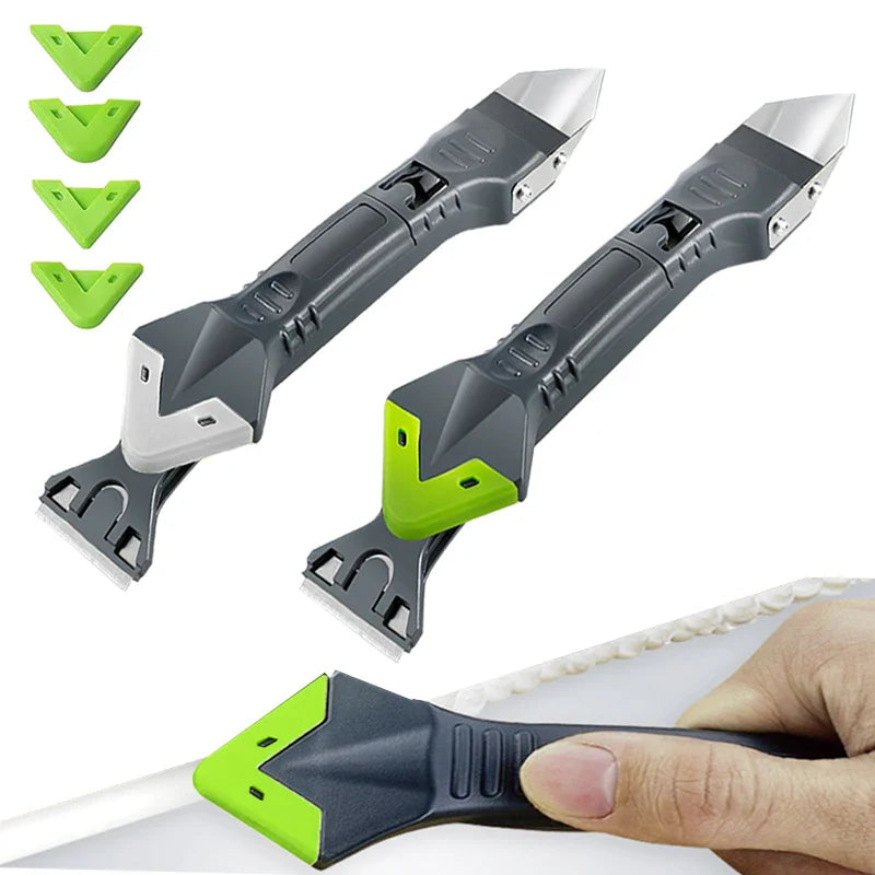 Versatile 5 in 1 Sealants Scraper Remover & Caulk Finisher Tool Prily