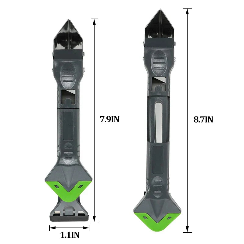 Versatile 5 in 1 Sealants Scraper Remover & Caulk Finisher Tool Prily