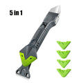 Versatile 5 in 1 Sealants Scraper Remover & Caulk Finisher Tool Prily