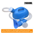 Versatile Unisex 3 in 1 (Laying/ Sitting/ Standing) 2000ml Portable Urinal Prily