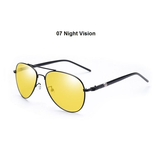 Vintage Polarized Pilot Sunglasses Prily