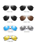 Vintage Polarized Pilot Sunglasses Prily