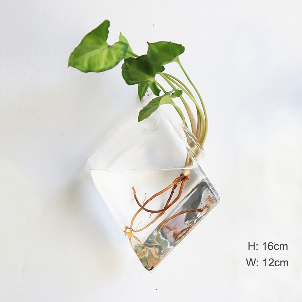 Wall Hanging Aquarium Pot Decoration Prily