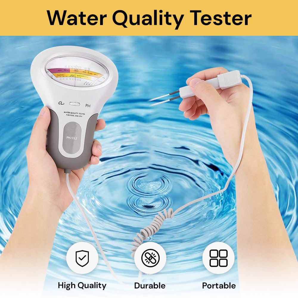 Water Quality Tester - Digital TDS Meter for Water Testing - White, Grey