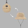 Waterproof Anti-UV Fold-Into-Itself EZ Carry Bucket Summer Hat Prily