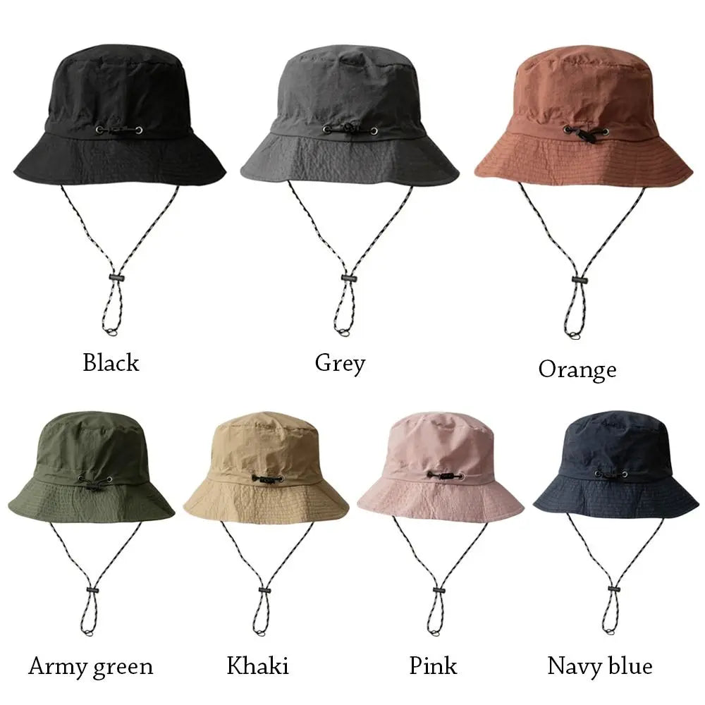 Waterproof Anti-UV Fold-Into-Itself EZ Carry Bucket Summer Hat Prily