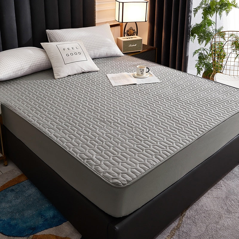 Waterproof Breathable Silky Latex Mattress Cover Prily