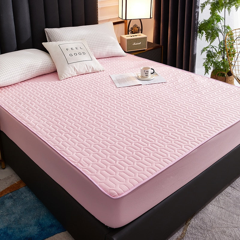 Waterproof Breathable Silky Latex Mattress Cover Prily