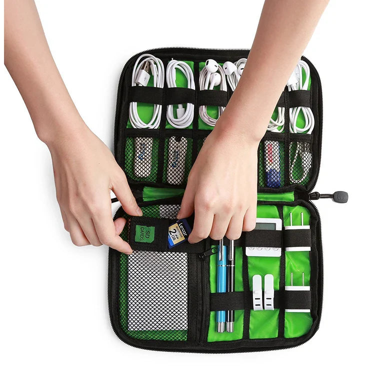 Waterproof Cable / Hard Drive versatile Organizing Storage Bag Prily