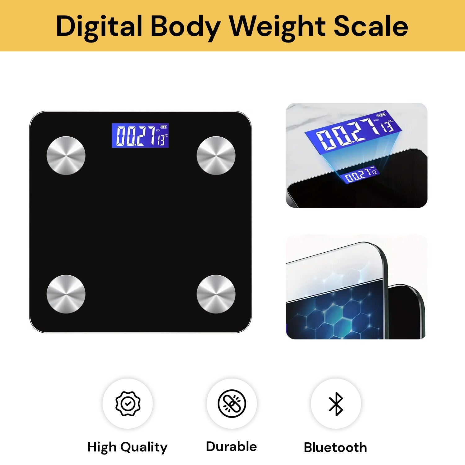 Bluetooth Digital Body Weight Scale