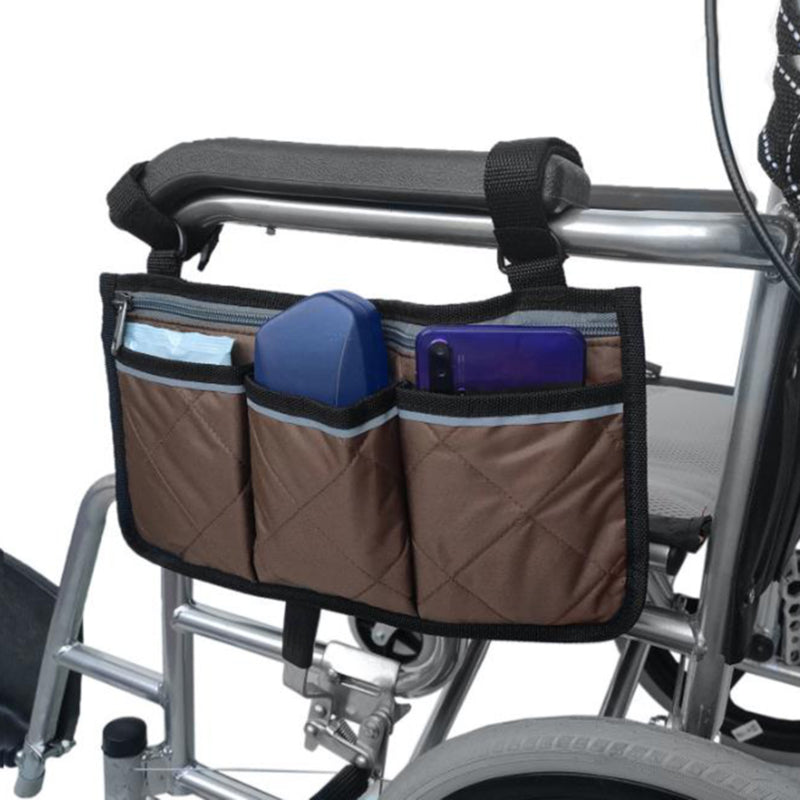 Wheelchair Armrest Side Storage Bag Prily