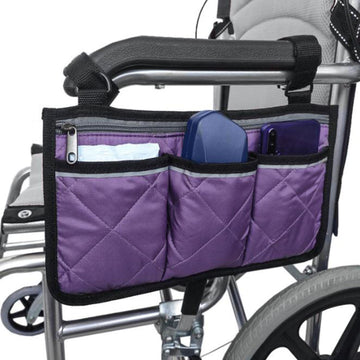 Wheelchair Armrest Side Storage Bag Prily