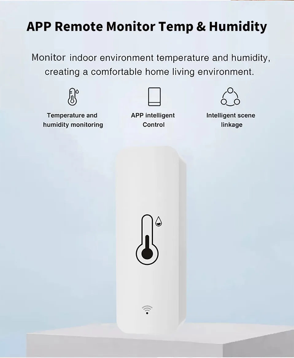 WiFi Smart Home Temperature Humidity Sensor Prily