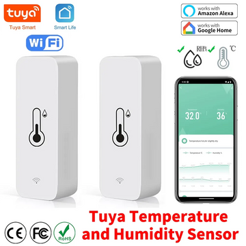 WiFi Smart Home Temperature Humidity Sensor Prily