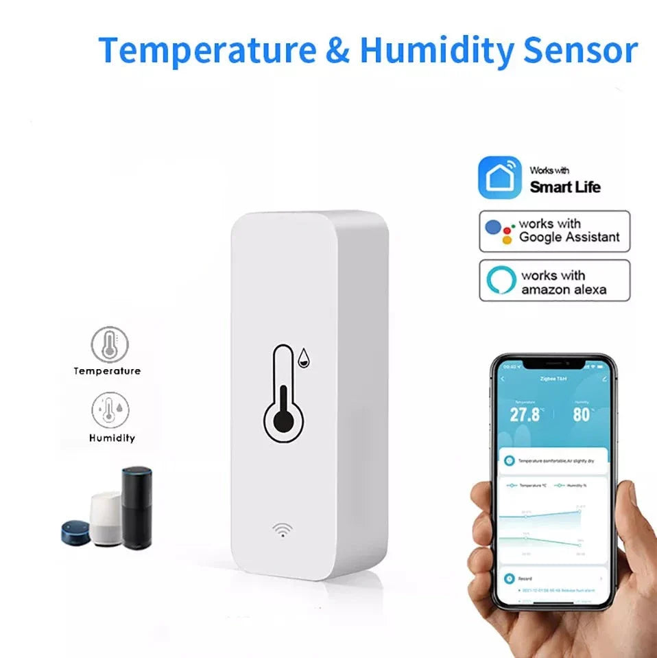 WiFi Smart Home Temperature Humidity Sensor Prily