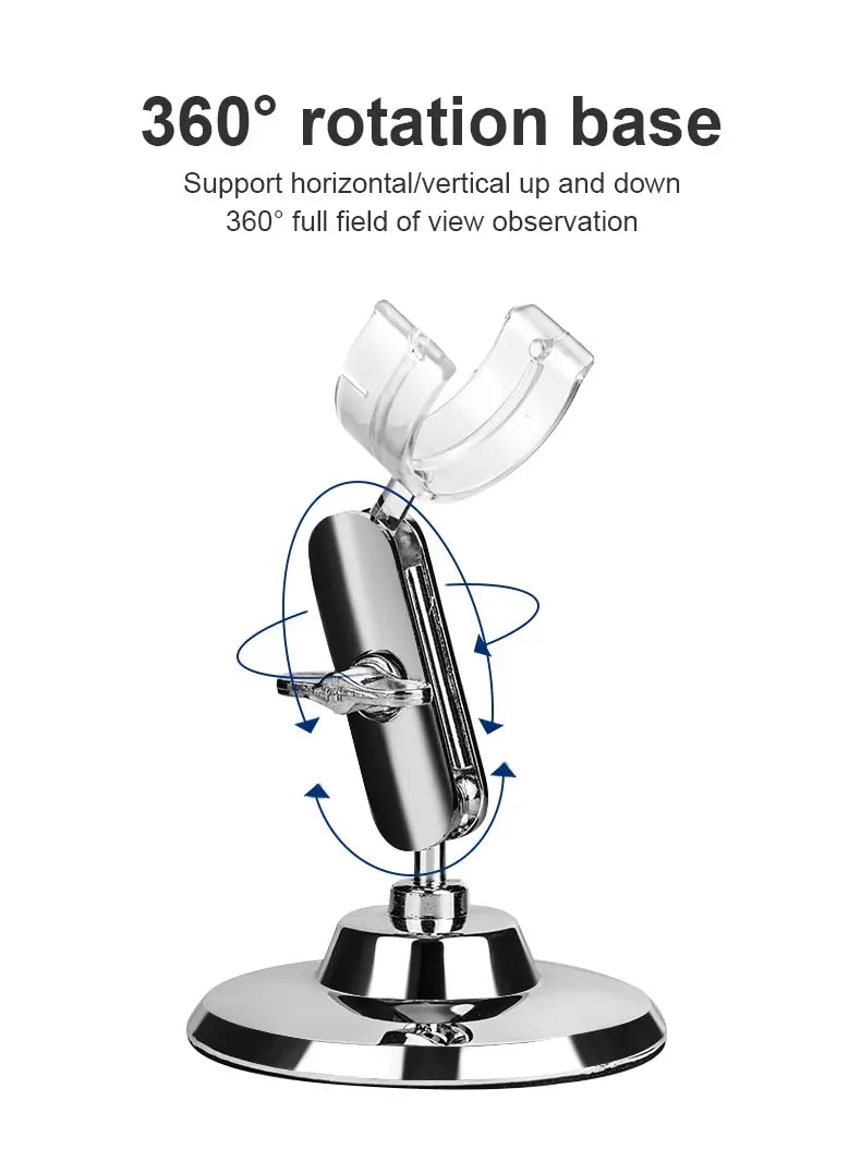 Wifi Digital Microscope 50X-1600X Magnification With Adjustable Stand for IOS & Android Prily