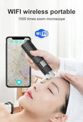 Wifi Digital Microscope 50X-1600X Magnification With Adjustable Stand for IOS & Android Prily