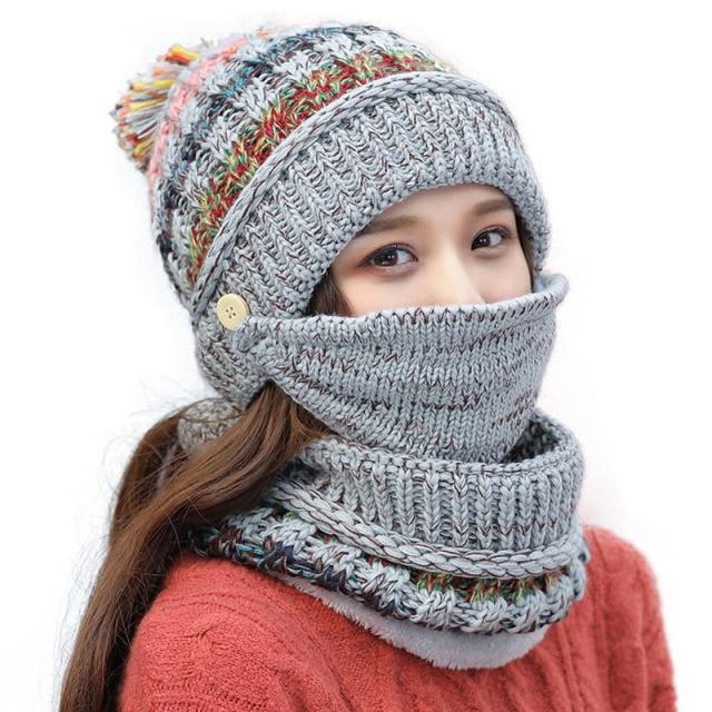 Winter Protection 3-in-1 Set (Mask,Hat,Scarf) Prily