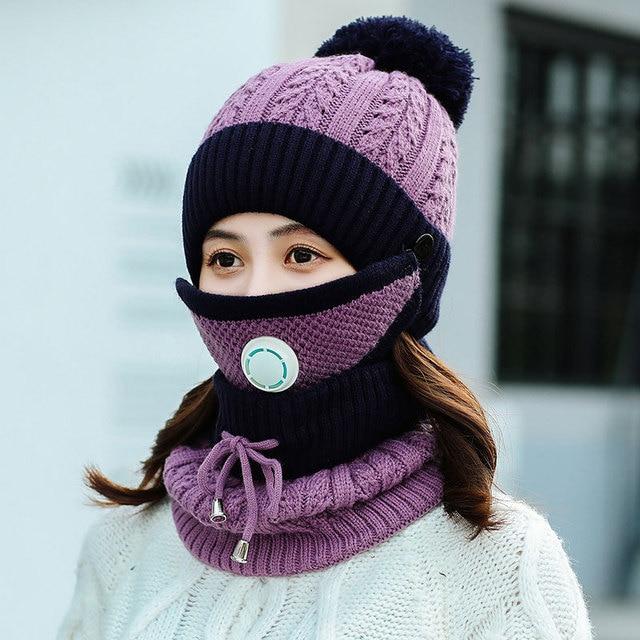 Winter Protection 3-in-1 Set (Mask,Hat,Scarf) Prily