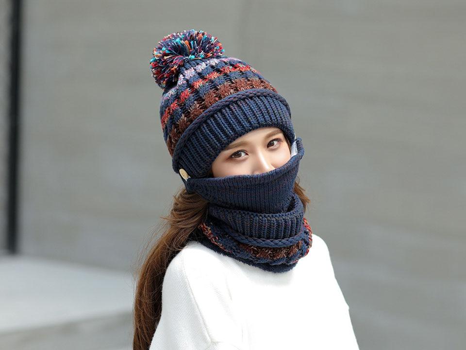 Winter Protection 3-in-1 Set (Mask,Hat,Scarf) Prily