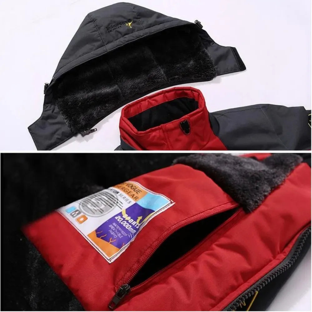 Winter Windproof & Waterproof Thick Fur Warm Parka Coats Prily