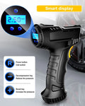 Wireless 120W Handheld Air Compressor Digital Researchable Pump Prily