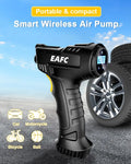 Wireless 120W Handheld Air Compressor Digital Researchable Pump Prily