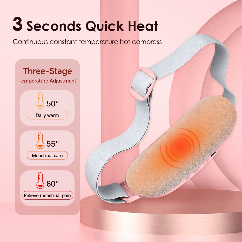 Wireless Electric Menstrual Pain Relief Warm Pad Prily