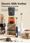 Wireless Rechargeable Three-Speed Coffee Cream Frother Prily