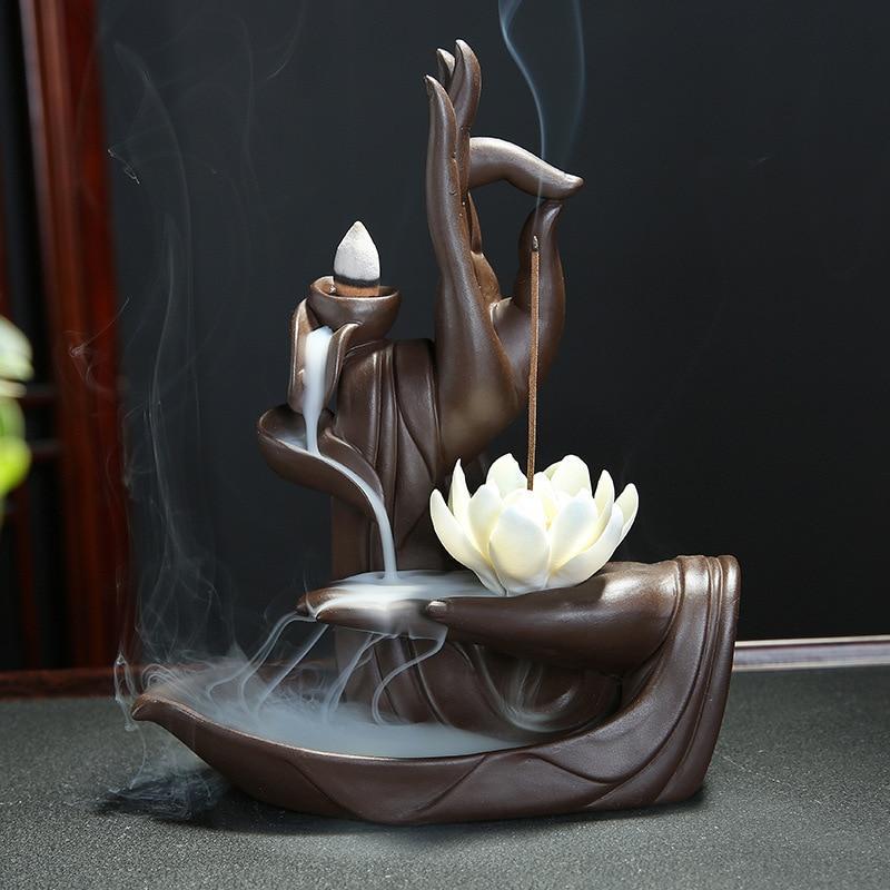 Mysterious Healing Hands Incense Burner