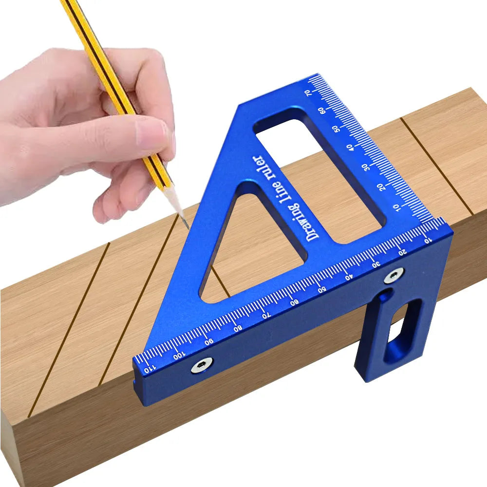 Woodworking 3D Multi Angle Measuring Carpenter Square Prily