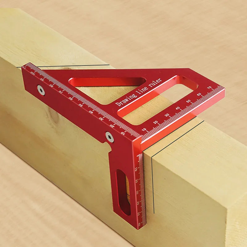 Woodworking 3D Multi Angle Measuring Carpenter Square Prily