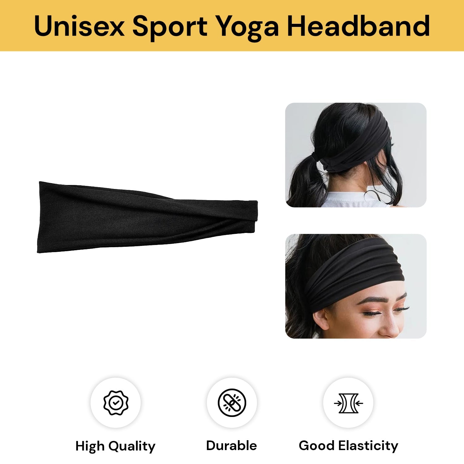 Unisex Sport Yoga Headband