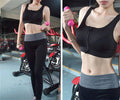 Zip Front Dynamic Sports Bra Prily