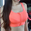 Zip Front Dynamic Sports Bra Prily