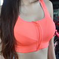 Zip Front Dynamic Sports Bra Prily