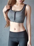 Zip Front Dynamic Sports Bra Prily