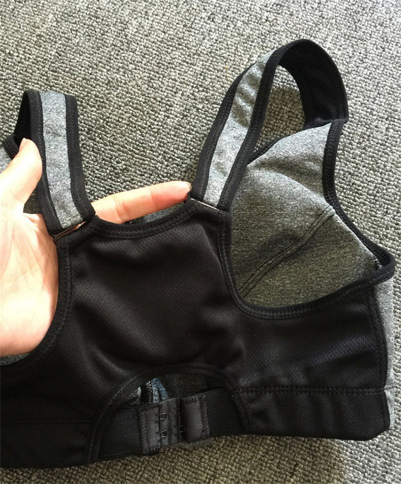 Zip Front Dynamic Sports Bra Prily