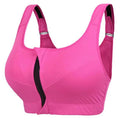 Zip Front Dynamic Sports Bra Prily