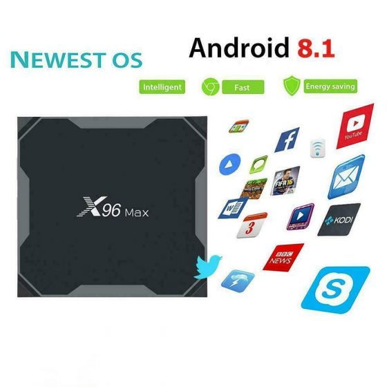 X96 MAX Android 9.0 TV Box 4GB+64GB