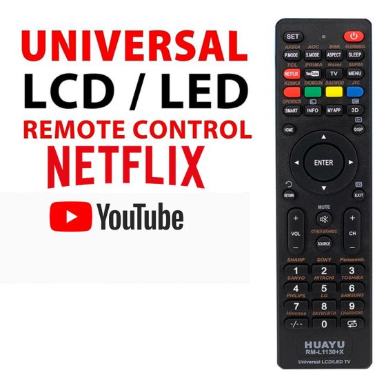 UNIVERSAL TV Remote Control (RM-L1130+X)